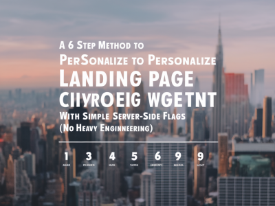 A 6-step method to personalize landing page content with simple server-side flags (no heavy engineering)